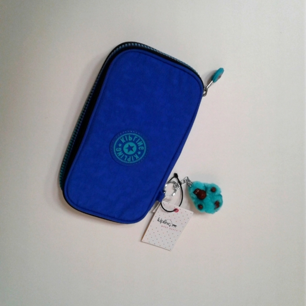 Kipling blue pencil case